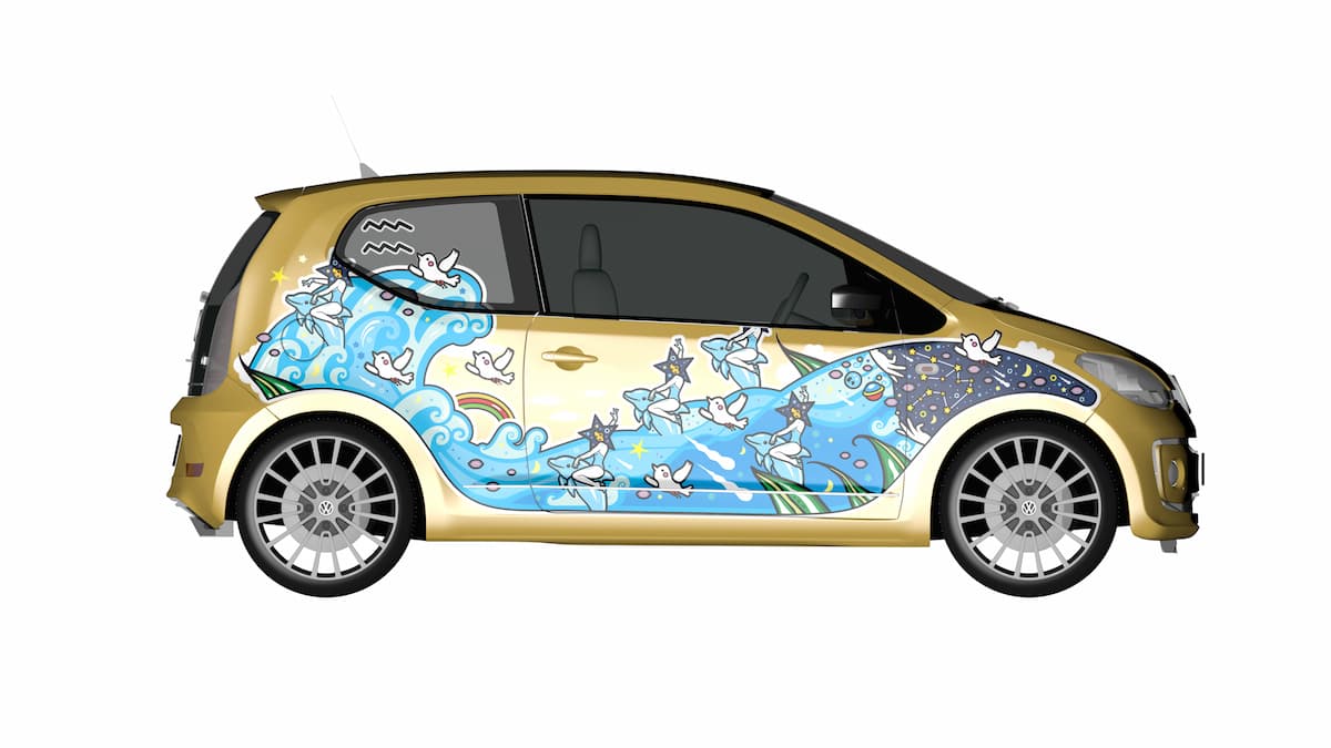 Art Title Aquarius VW Up!