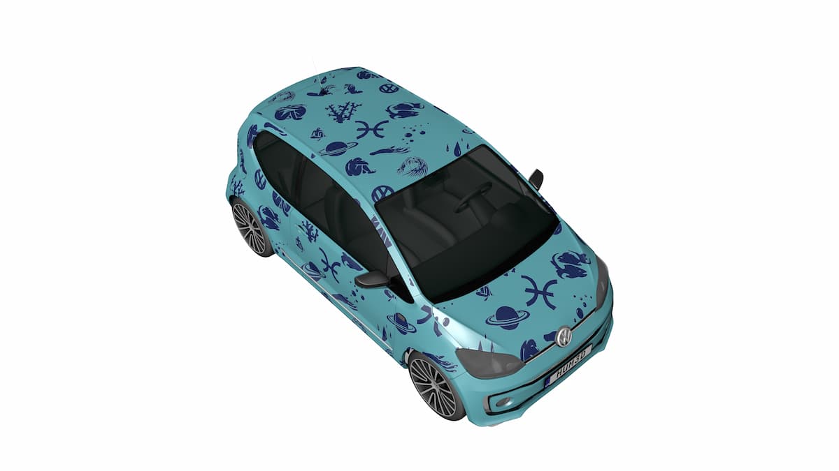 Art Title Pisces VW Up!