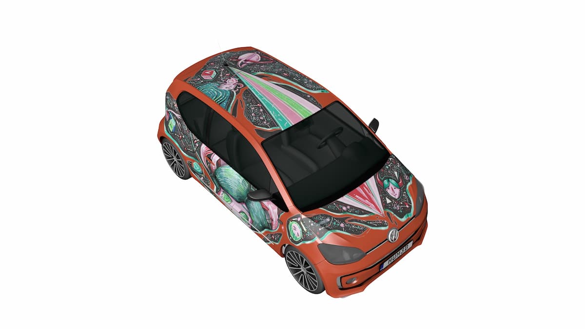 Art Title Aries VW Up!